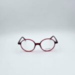 عینک طبی کاوردار گرد زرشکی (مدل Guess - RX7077)