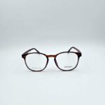 عینک طبی کاوردار گرد - طرح پلنگی کلاسیک (برند Mr.Optic)