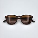 عینک طبی کاوردار گرد - طرح پلنگی کلاسیک (برند Mr.Optic) - Image 3