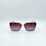 عینک آفتابی زنانه Fendi - مدل کریستالی شامپاینی