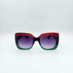 عینک آفتابی زنانه گوچی (Gucci) | مدل اکلیلی یلدا با دسته مشکی